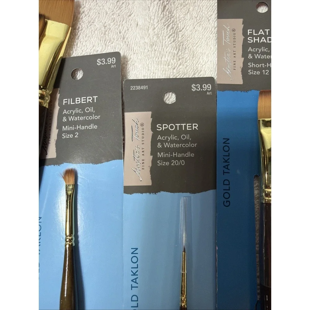 artist paint brushes lot